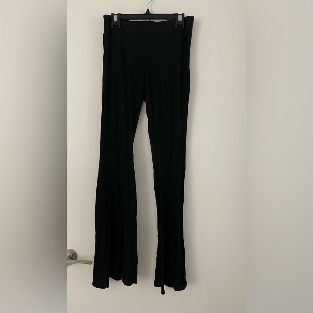 Black Flare Pants - size M